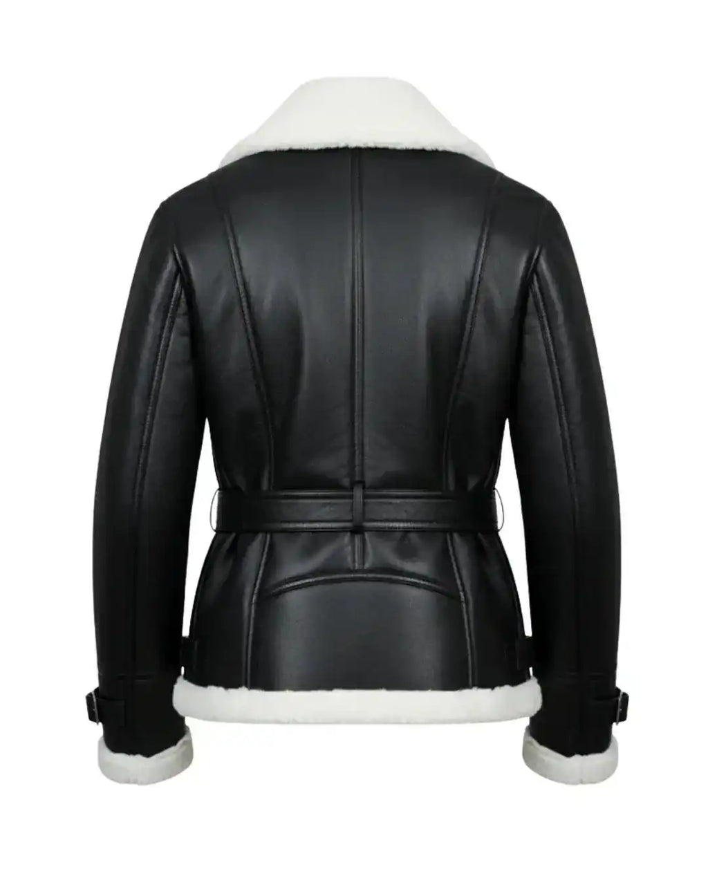 Arctic Shearling Leather Jacket - Glacier Leather