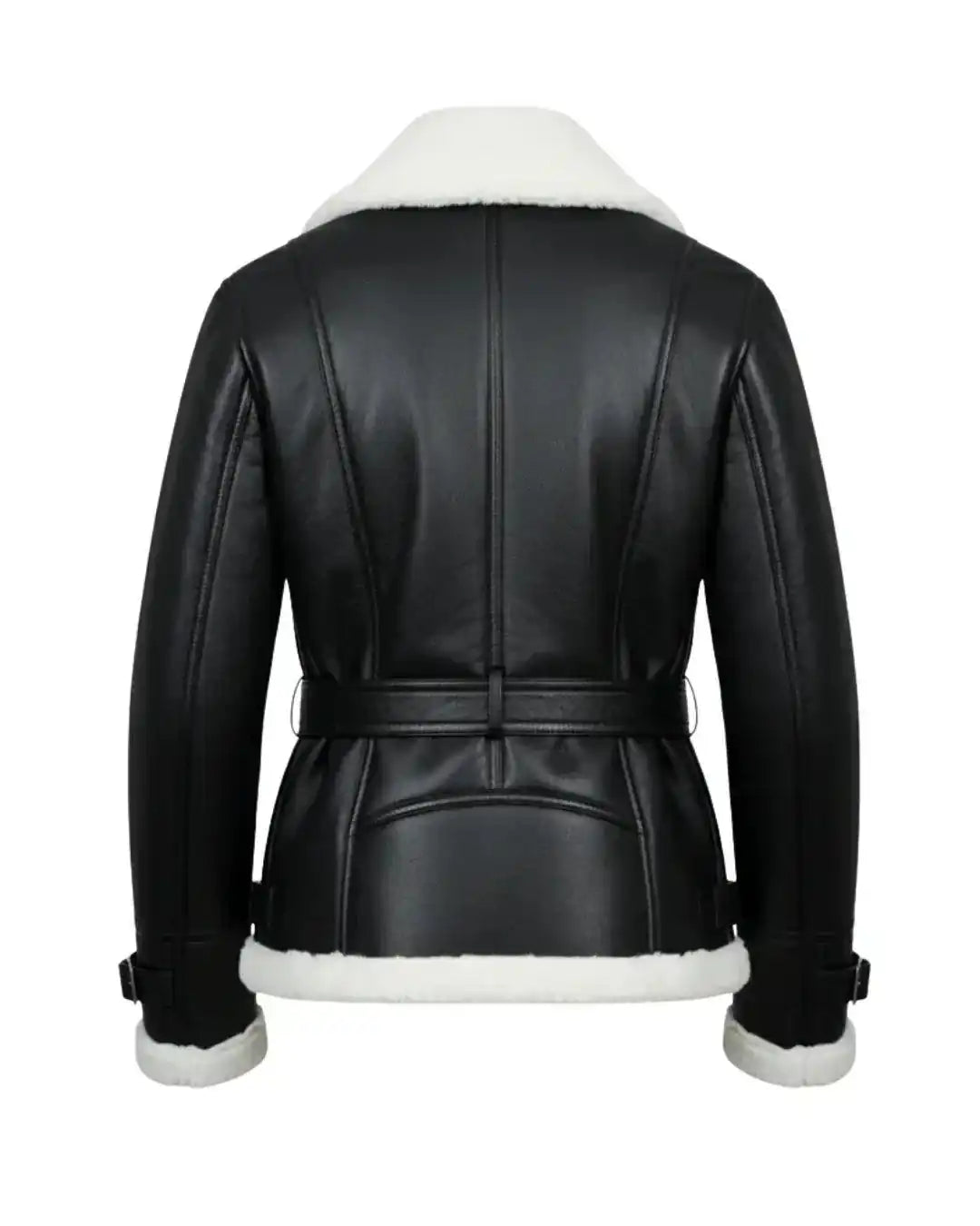 Arctic Shearling Leather Jacket - Glacier Leather