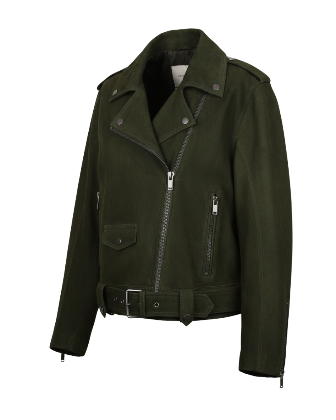 Forest Line Leather Jacket