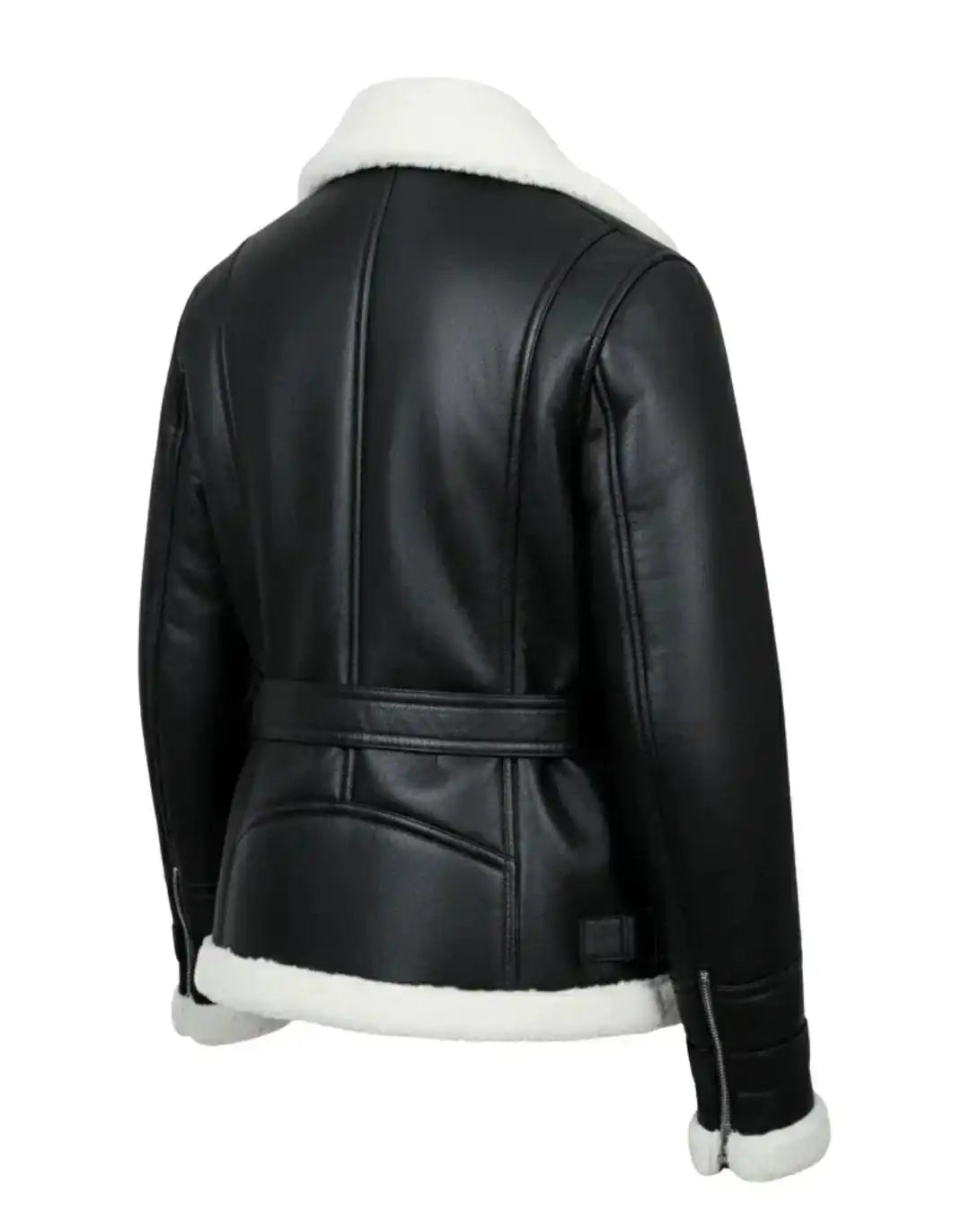 Arctic Shearling Leather Jacket - Glacier Leather