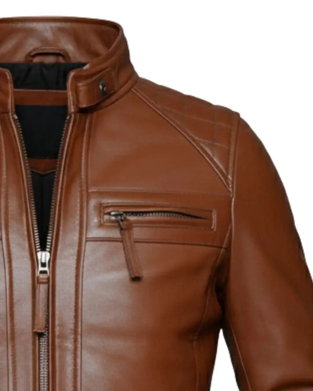 Toscana Leather Jacket - Glacier Leather