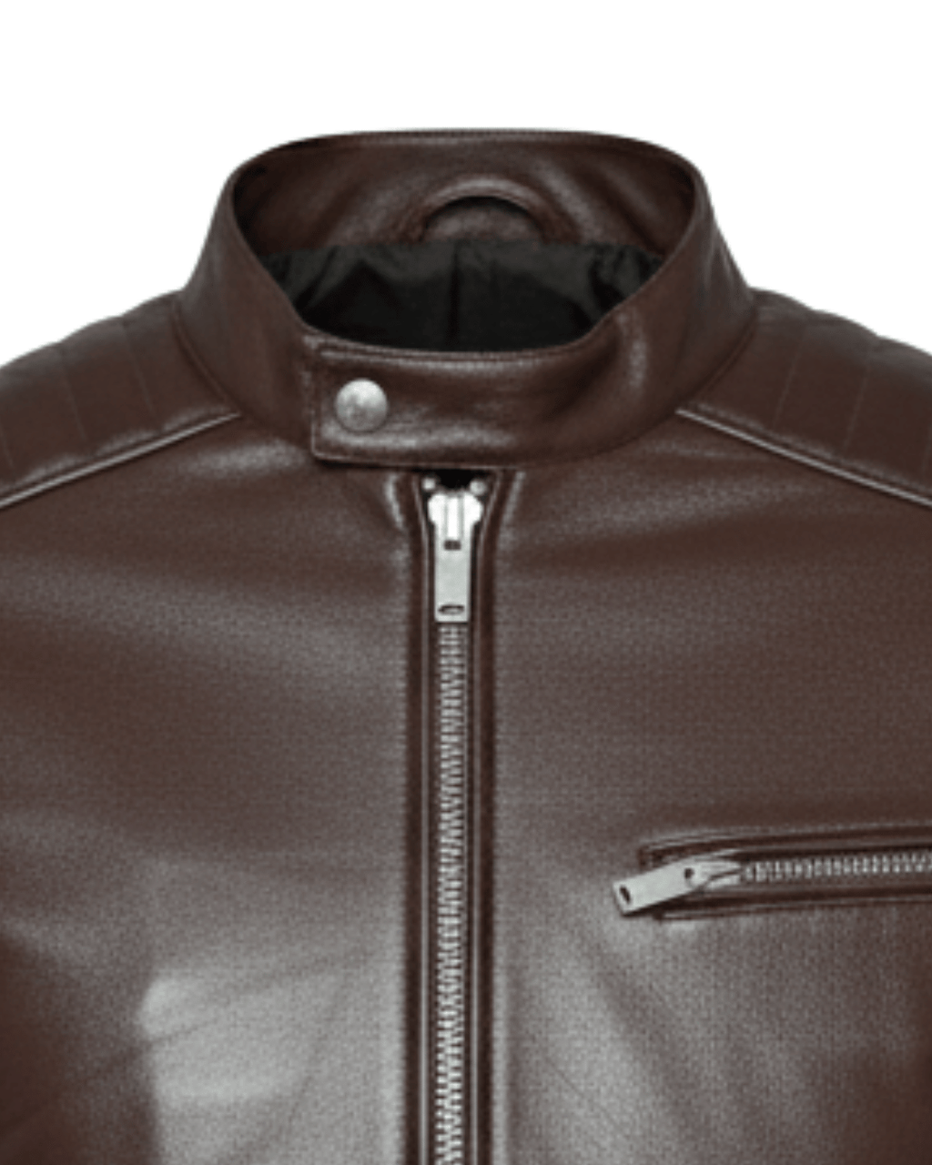 Dark Oak Leather Jacket