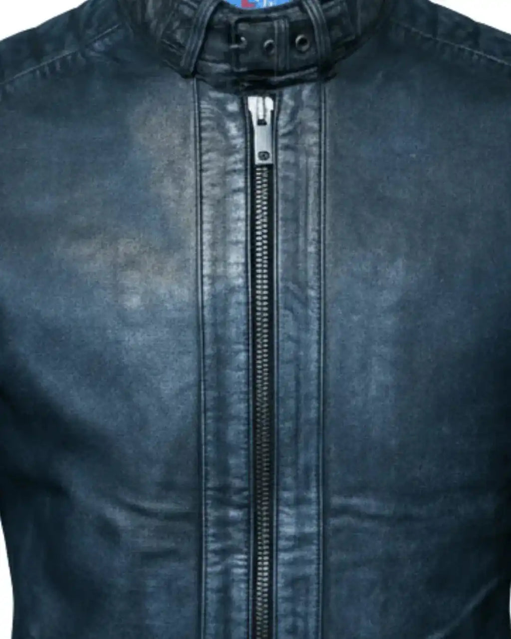 Eclipse Midnight Racer Jacket - Glacier Leather