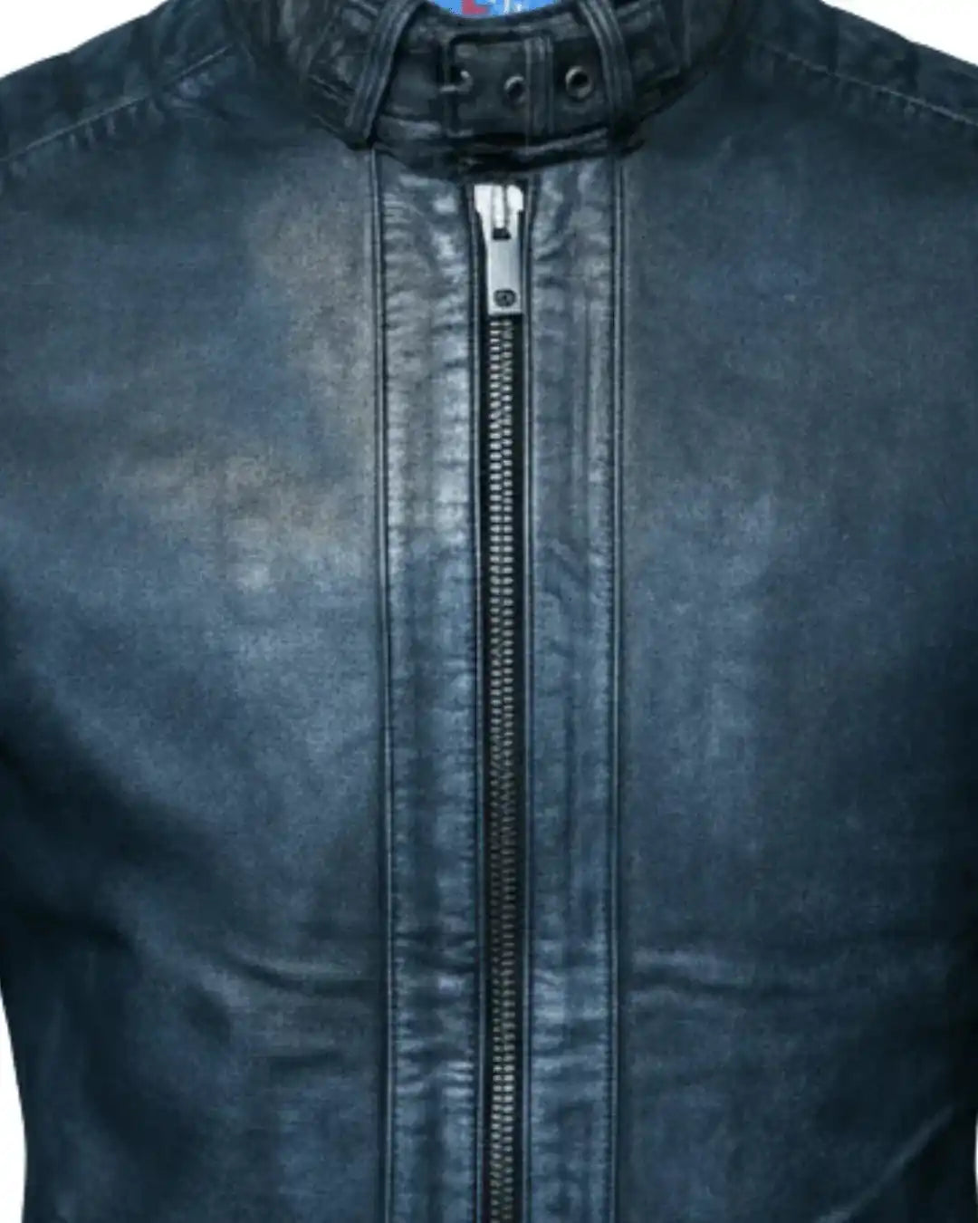 Eclipse Midnight Racer Jacket - Glacier Leather