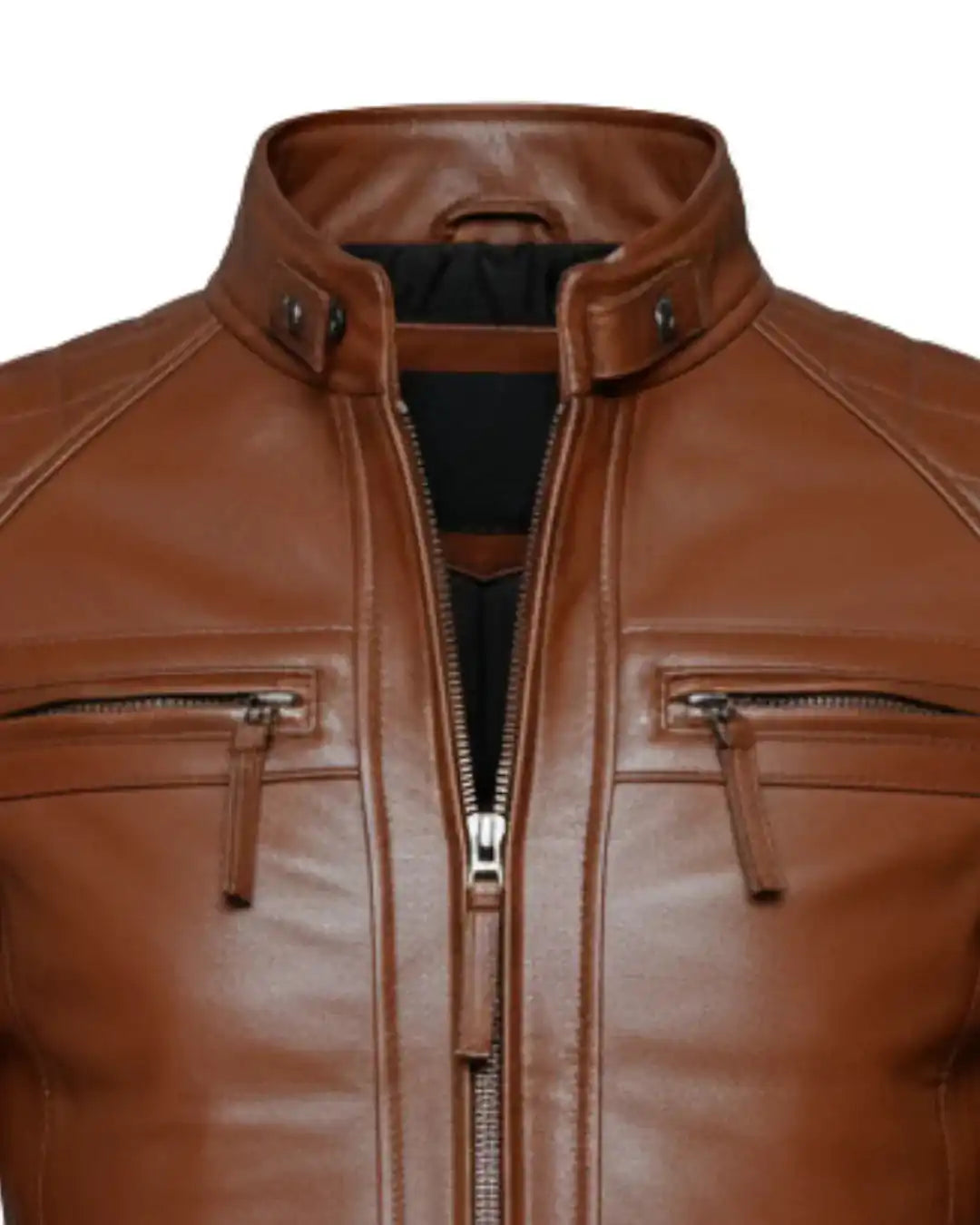 Toscana Leather Jacket - Glacier Leather