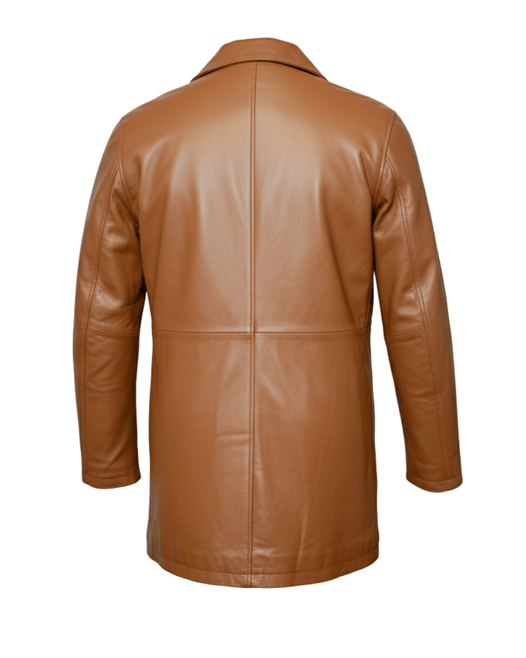 Savona Classic Leather Overcoat
