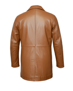 Savona Classic Leather Overcoat