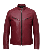 Red Viper Leather Jacket