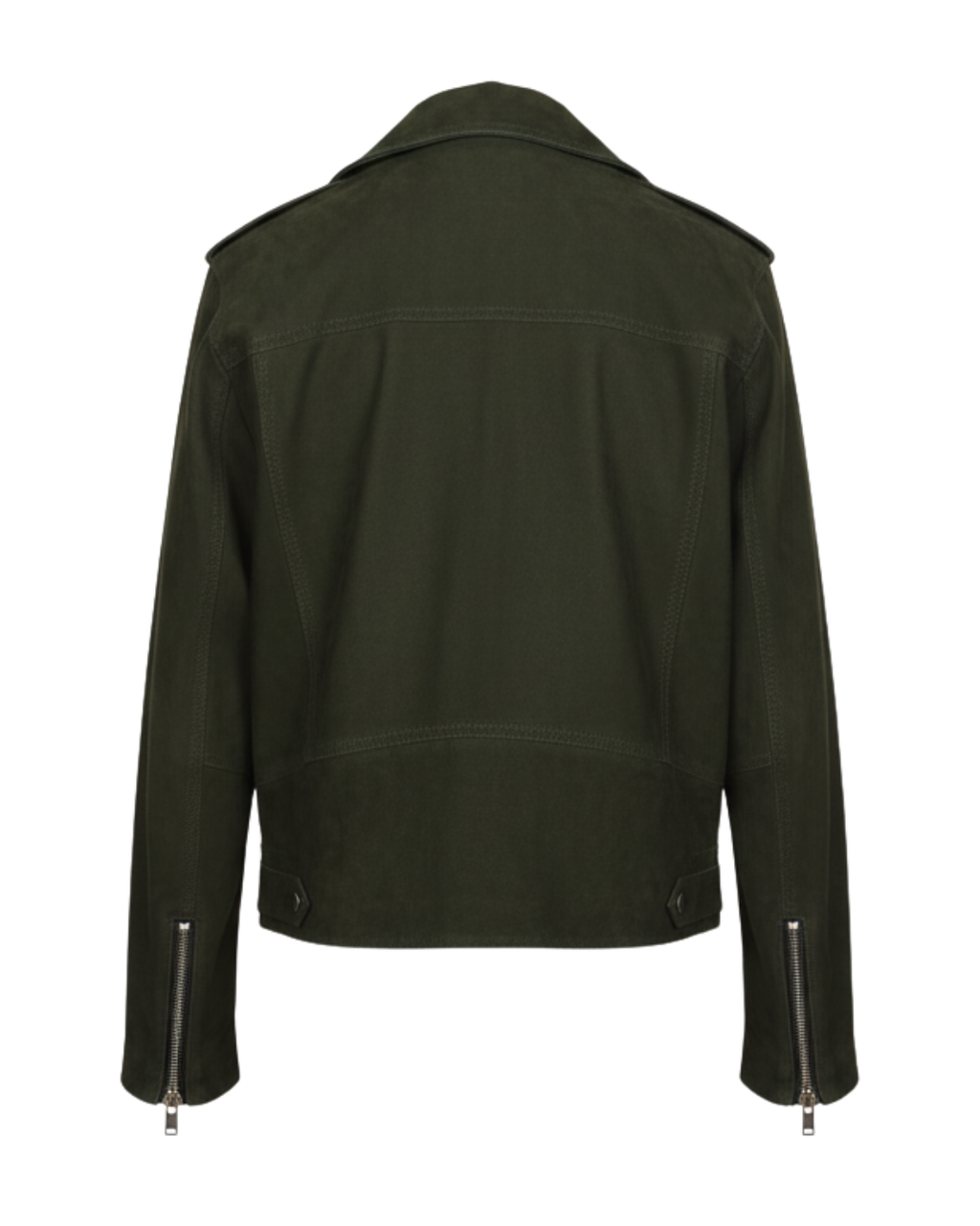 Forest Line Leather Jacket