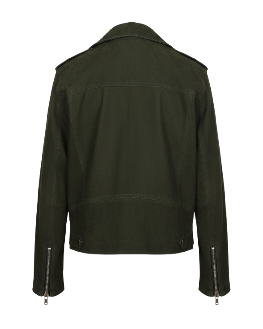 Forest Line Leather Jacket