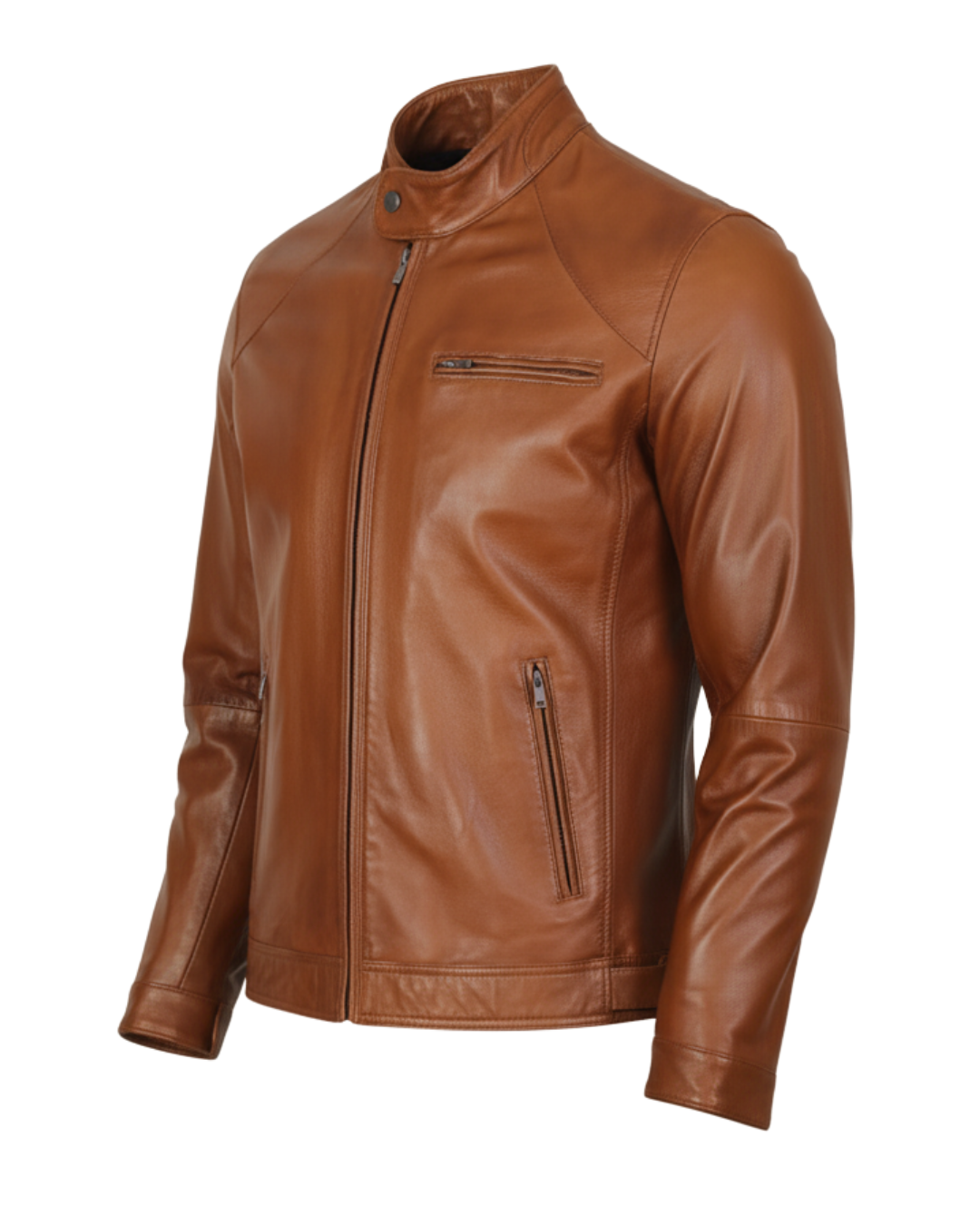 Desert Amber Leather Jacket