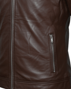 Dark Oak Leather Jacket