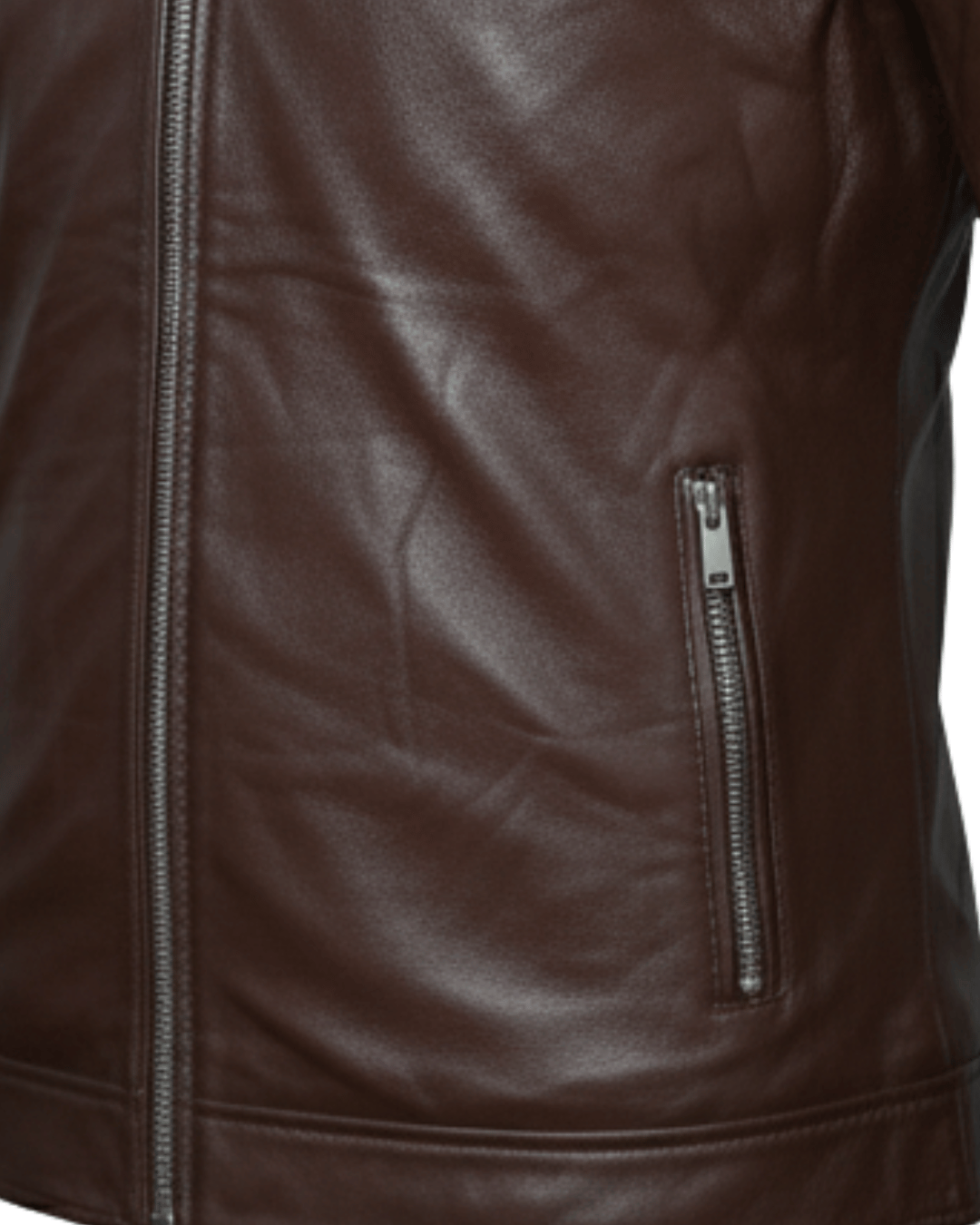 Dark Oak Leather Jacket