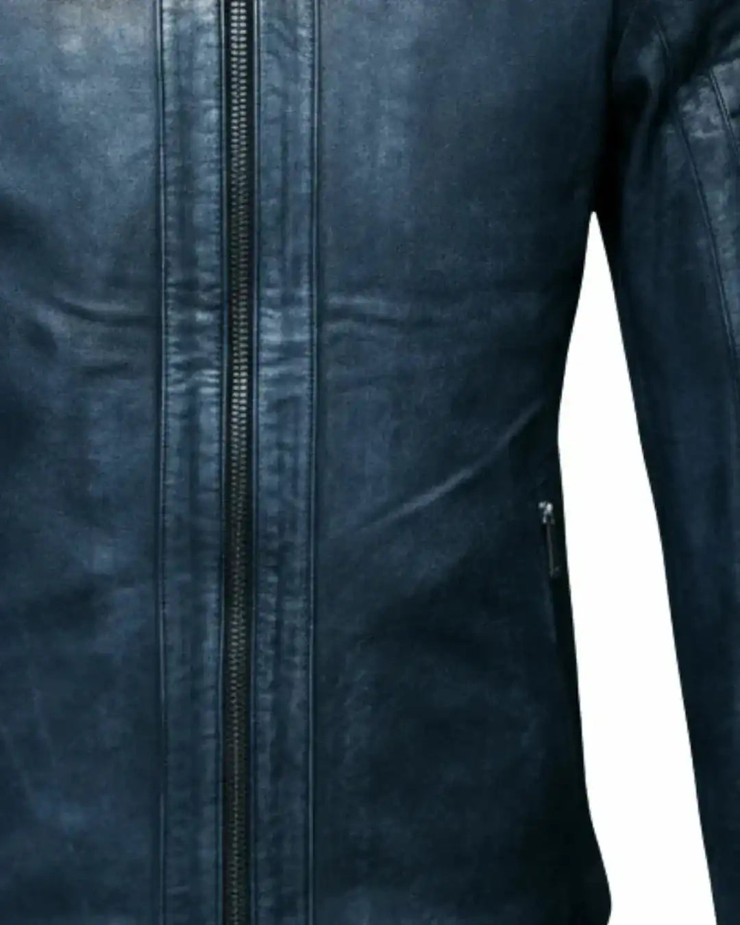 Eclipse Midnight Racer Jacket - Glacier Leather