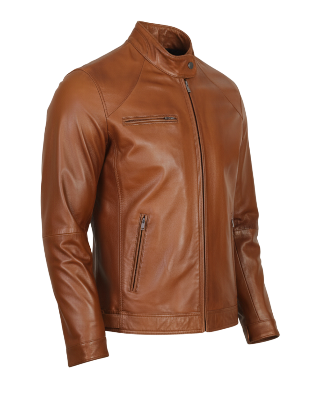 Desert Amber Leather Jacket