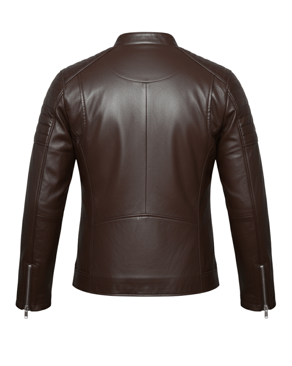 Dark Oak Leather Jacket