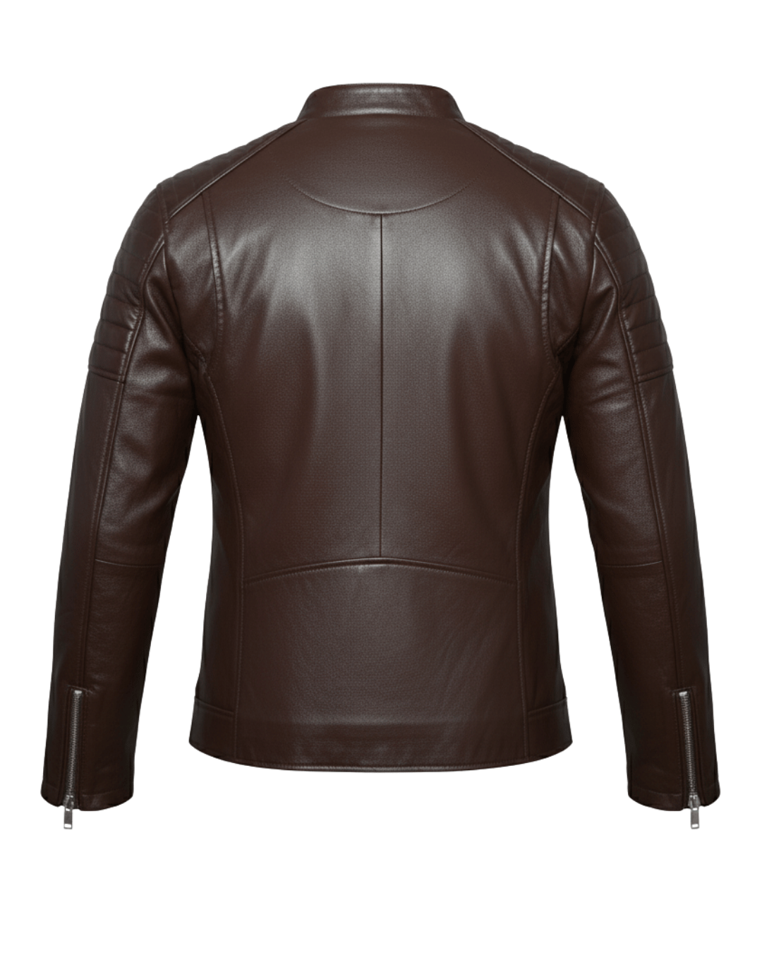 Dark Oak Leather Jacket
