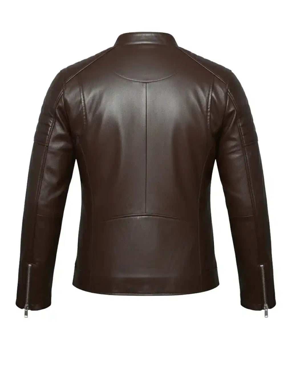 Dark Oak Leather Jacket - Glacier Leather