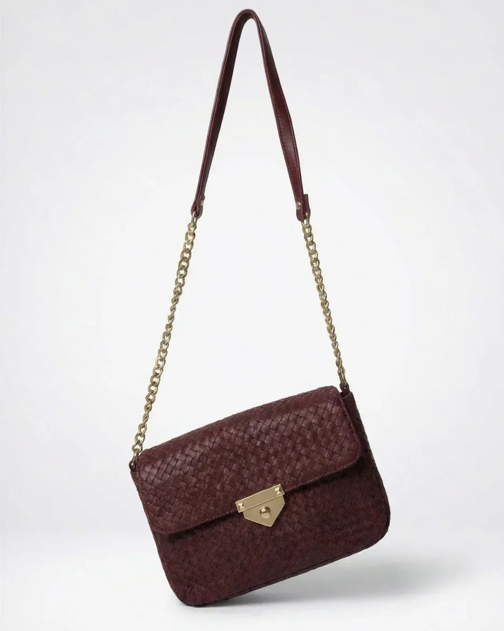 Maroon Sheep Bag - Glacier Leather