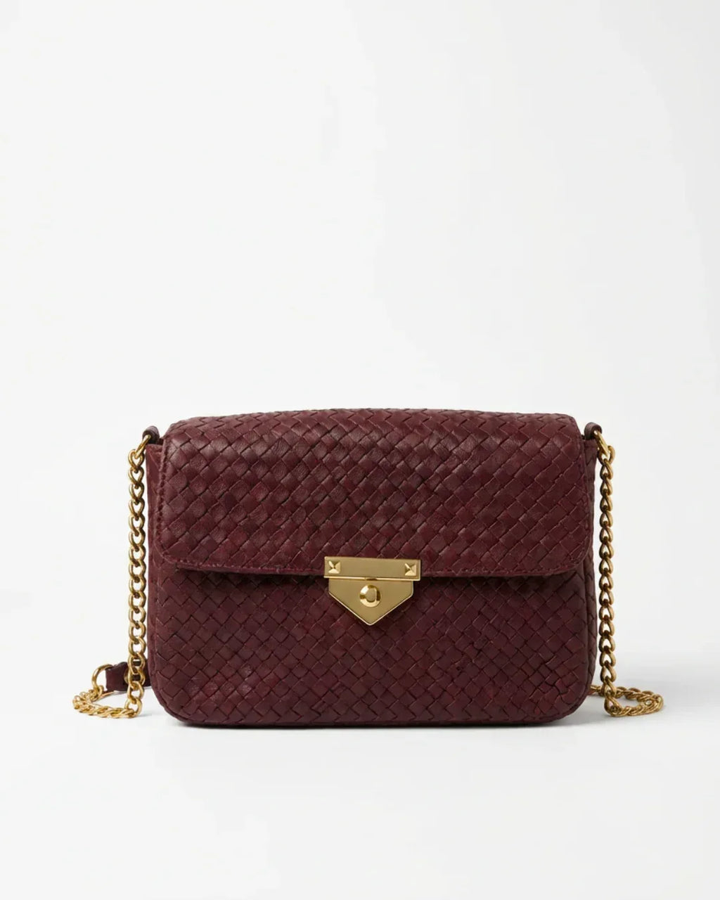 Maroon Sheep Bag - Glacier Leather