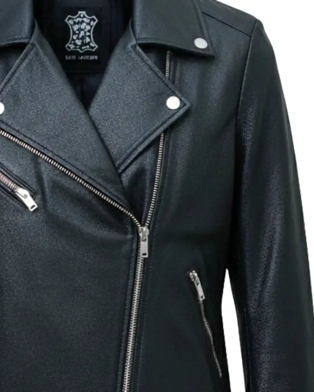 Glacier Noir Rider Leather Jacket - Glacier Leather