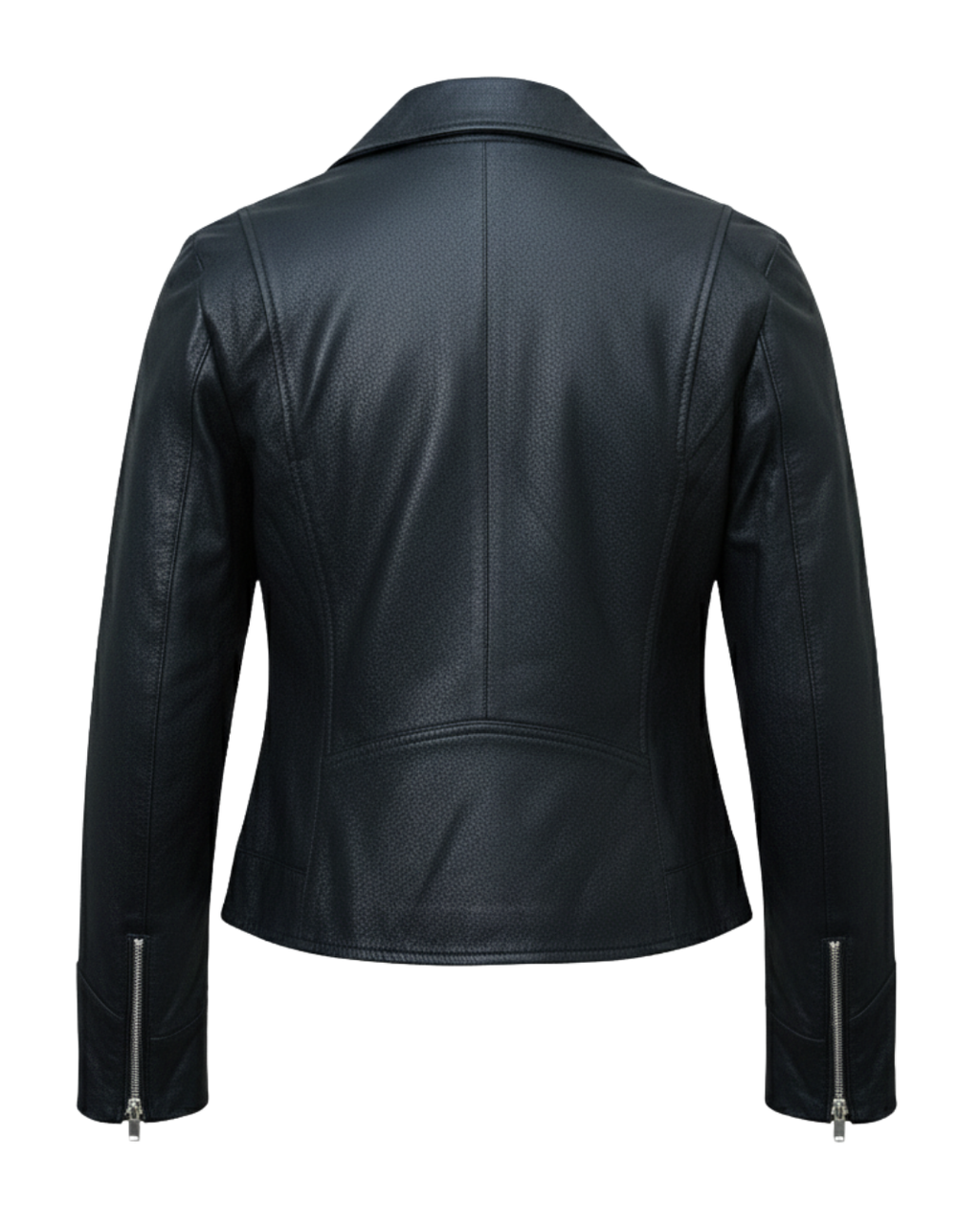 Glacier Noir Rider Leather Jacket