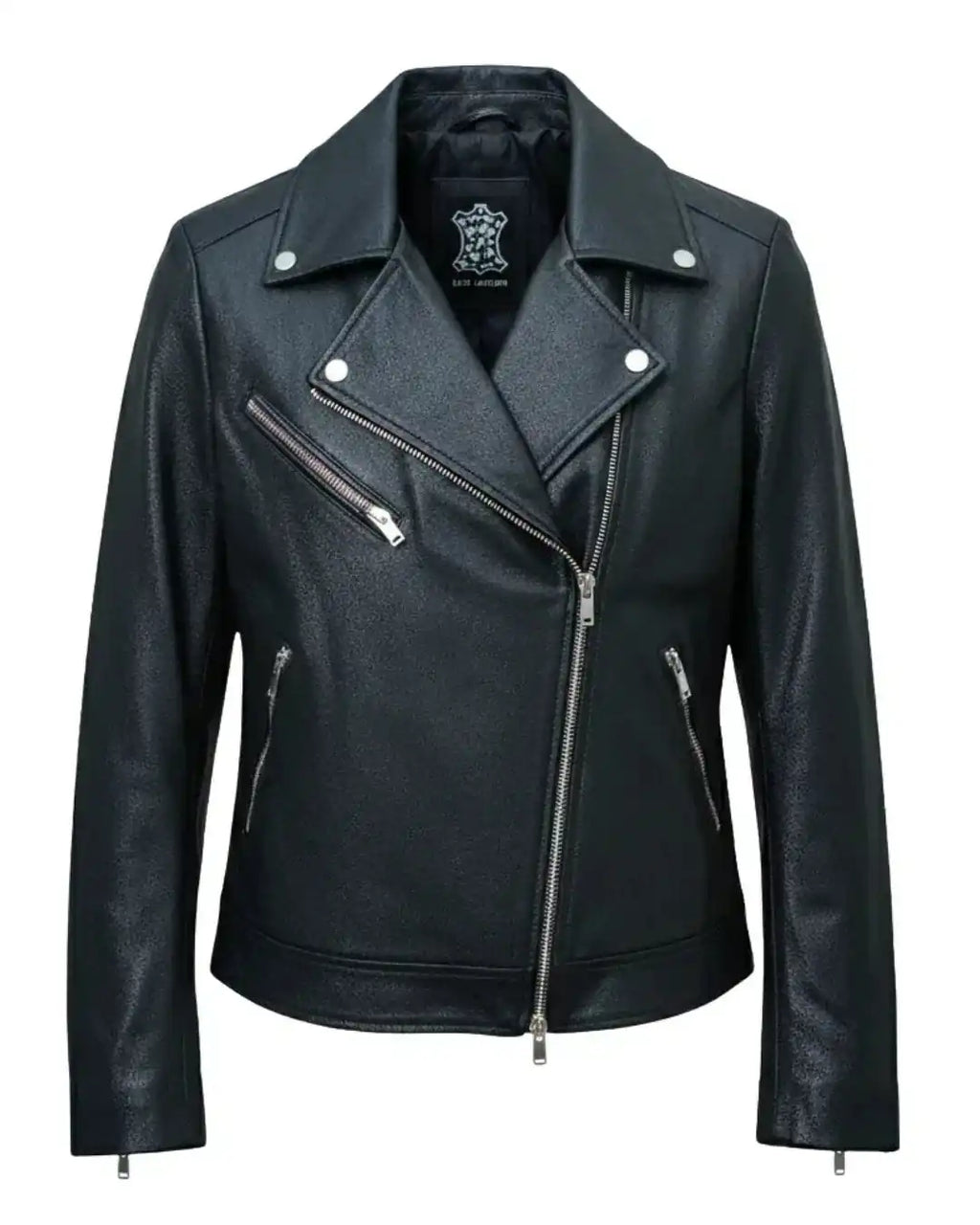 Glacier Noir Rider Leather Jacket - Glacier Leather