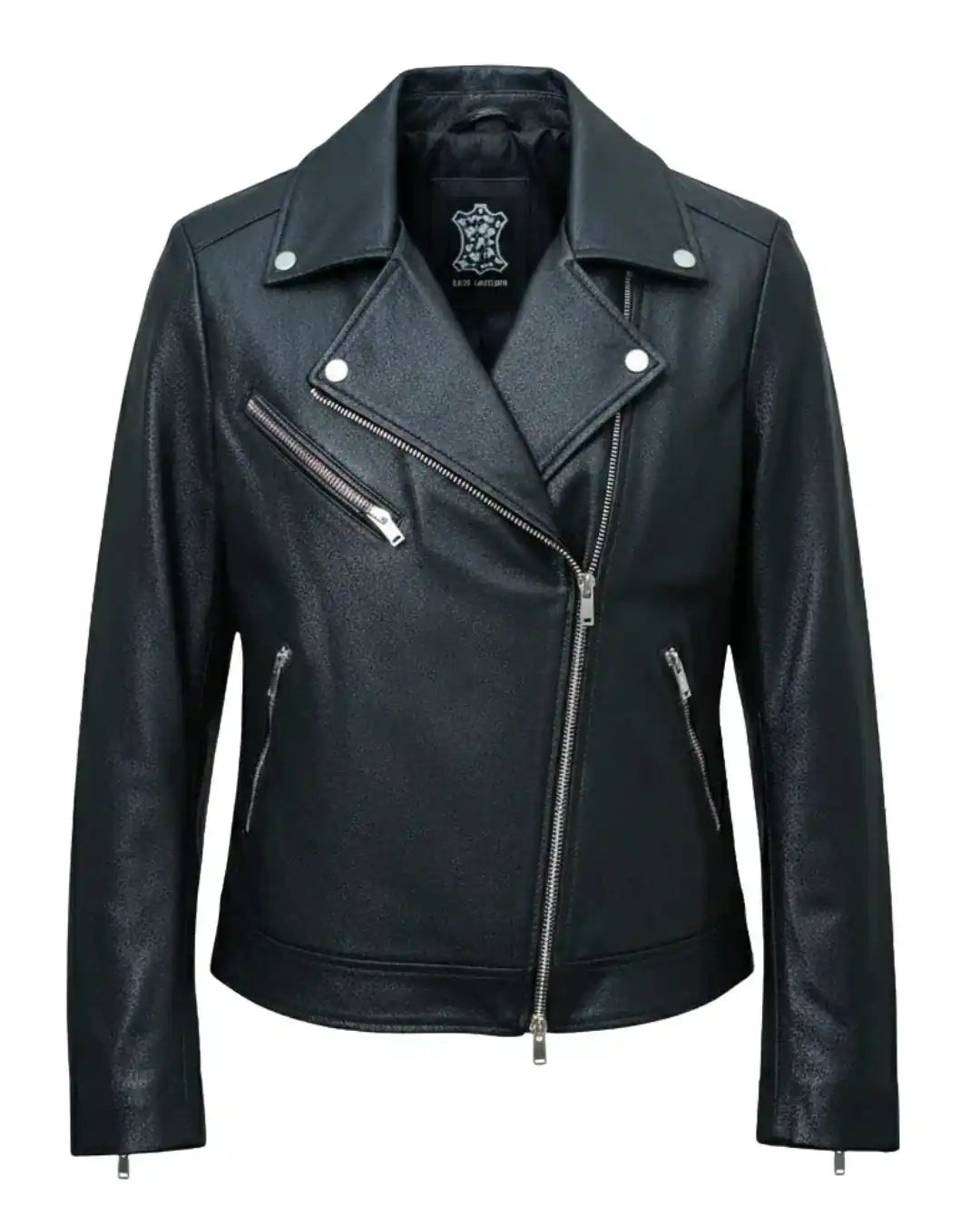 Glacier Noir Rider Leather Jacket - Glacier Leather
