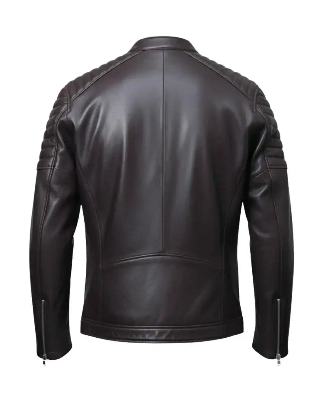 Glaceier Leather Racer Jacket - Glacier Leather