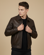 Imperial Brown Crocodile Jacket