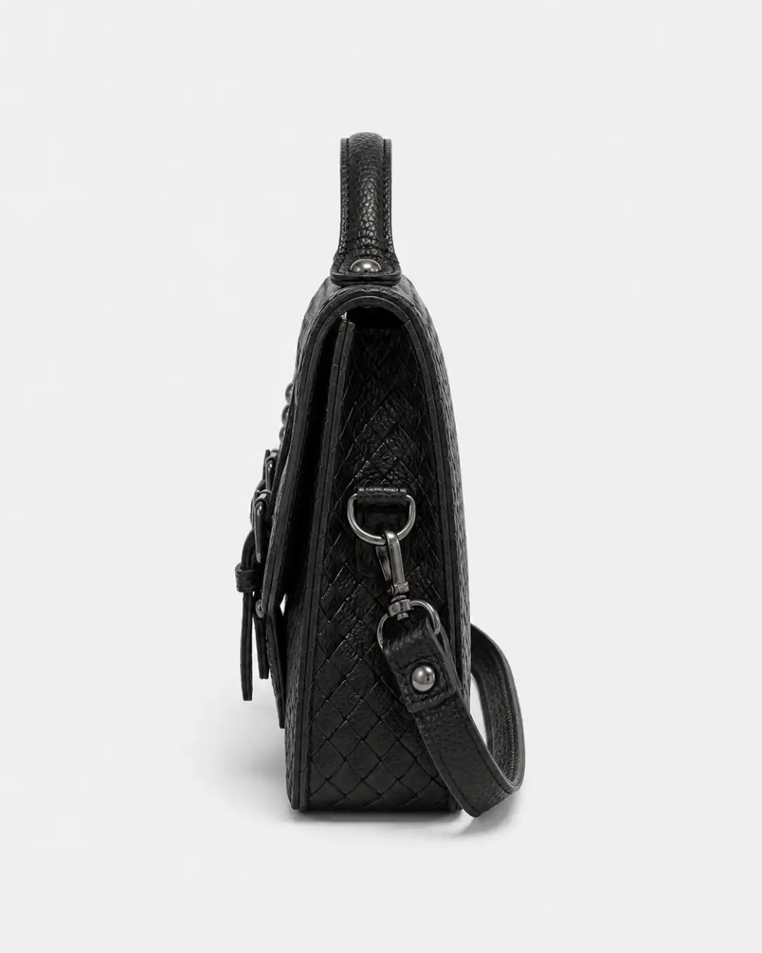 Artisan Weave Crossbody Bag