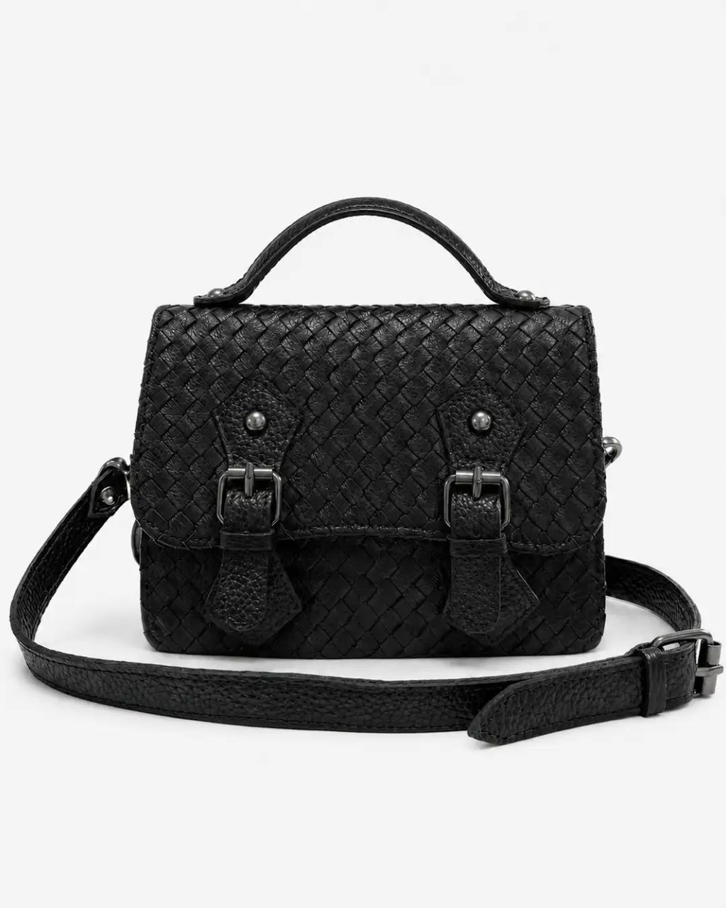 Artisan Weave Crossbody Bag