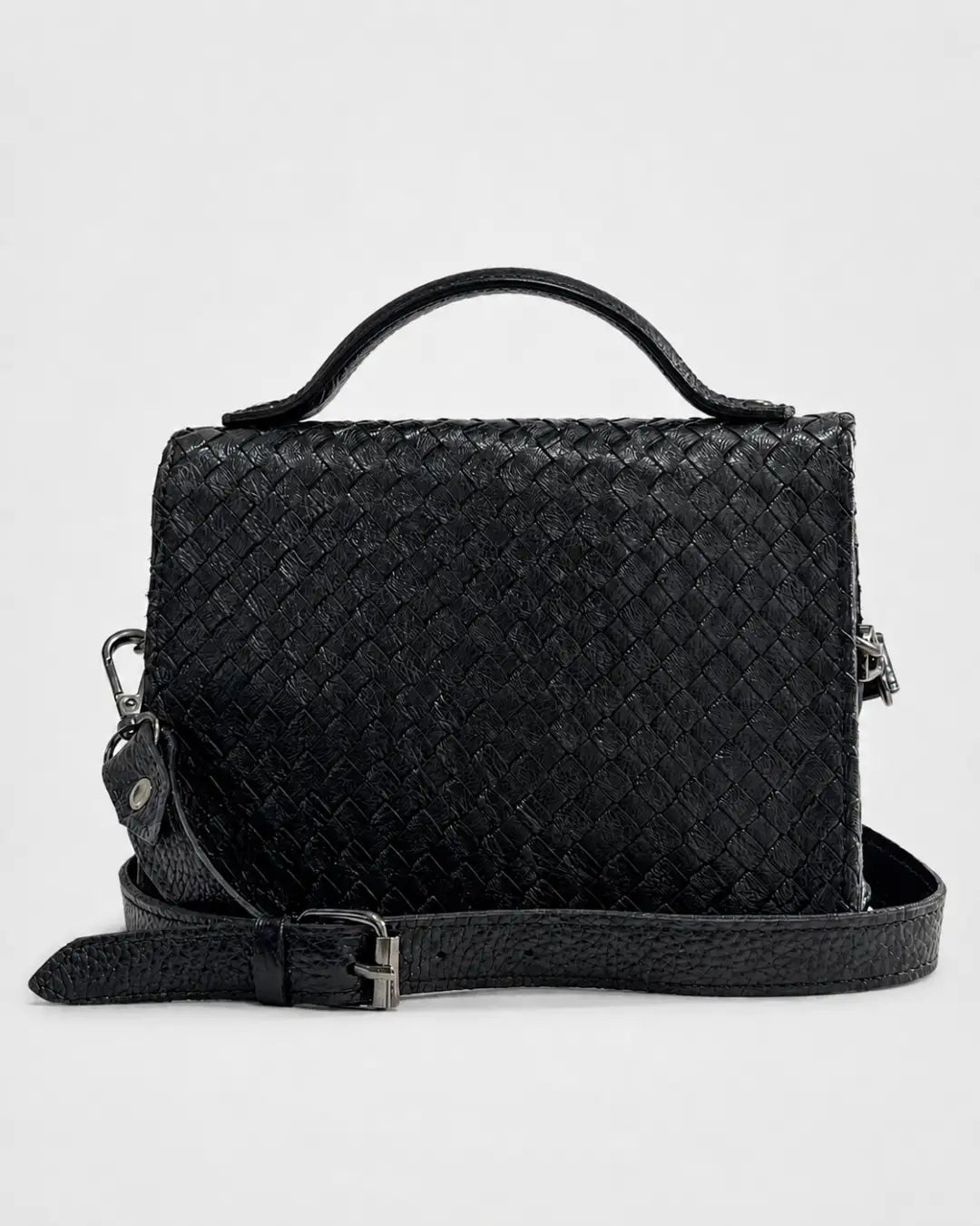 Artisan Weave Crossbody Bag