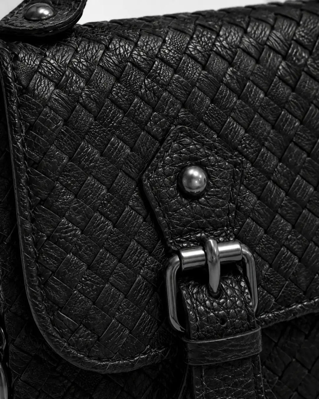 Artisan Weave Crossbody Bag