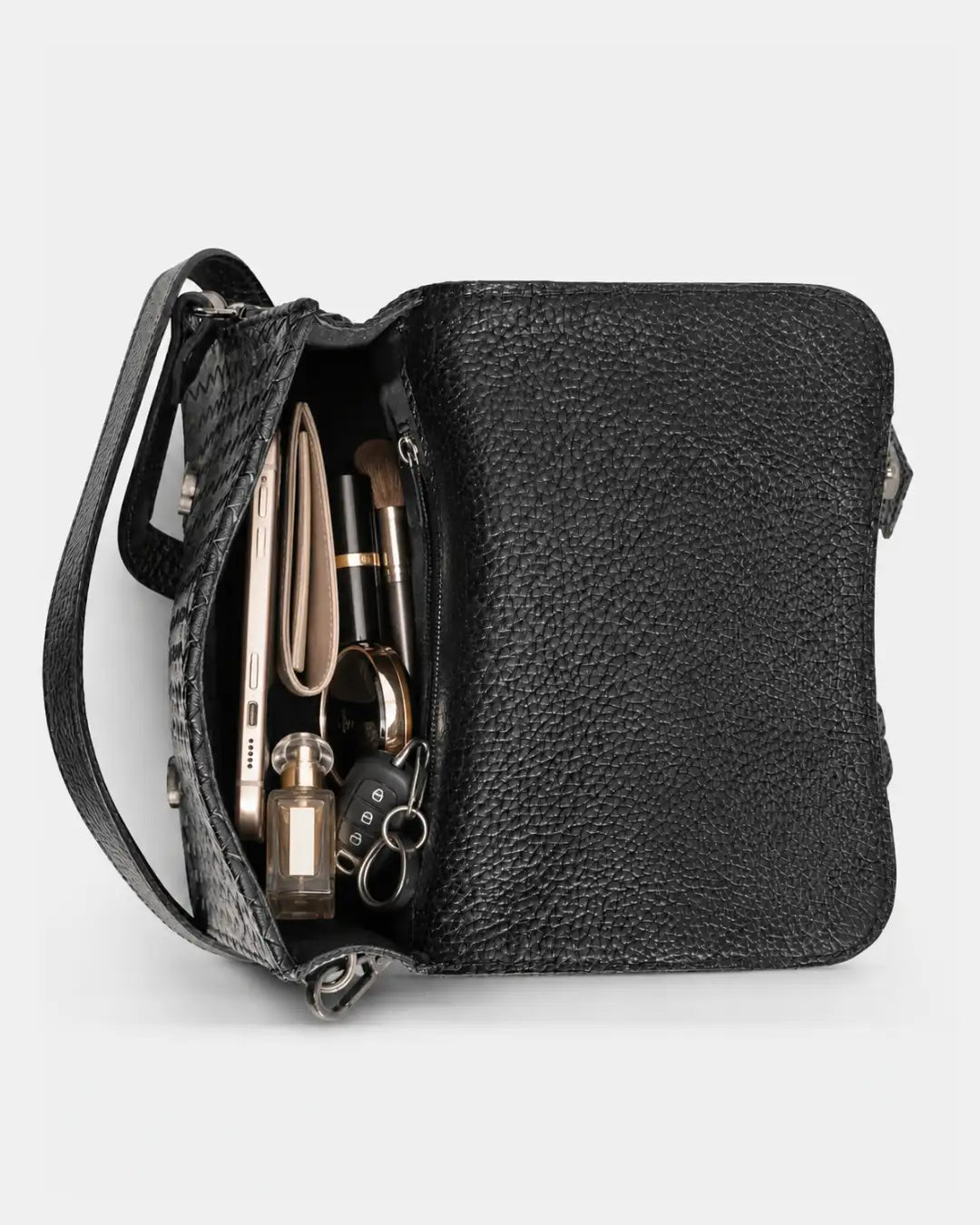 Artisan Weave Crossbody Bag