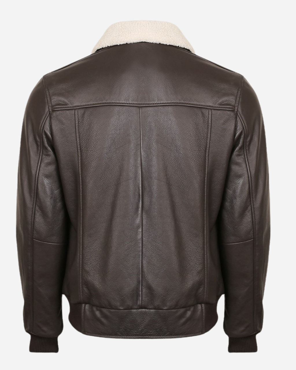Boreal Bomber Brown Leather Jacket