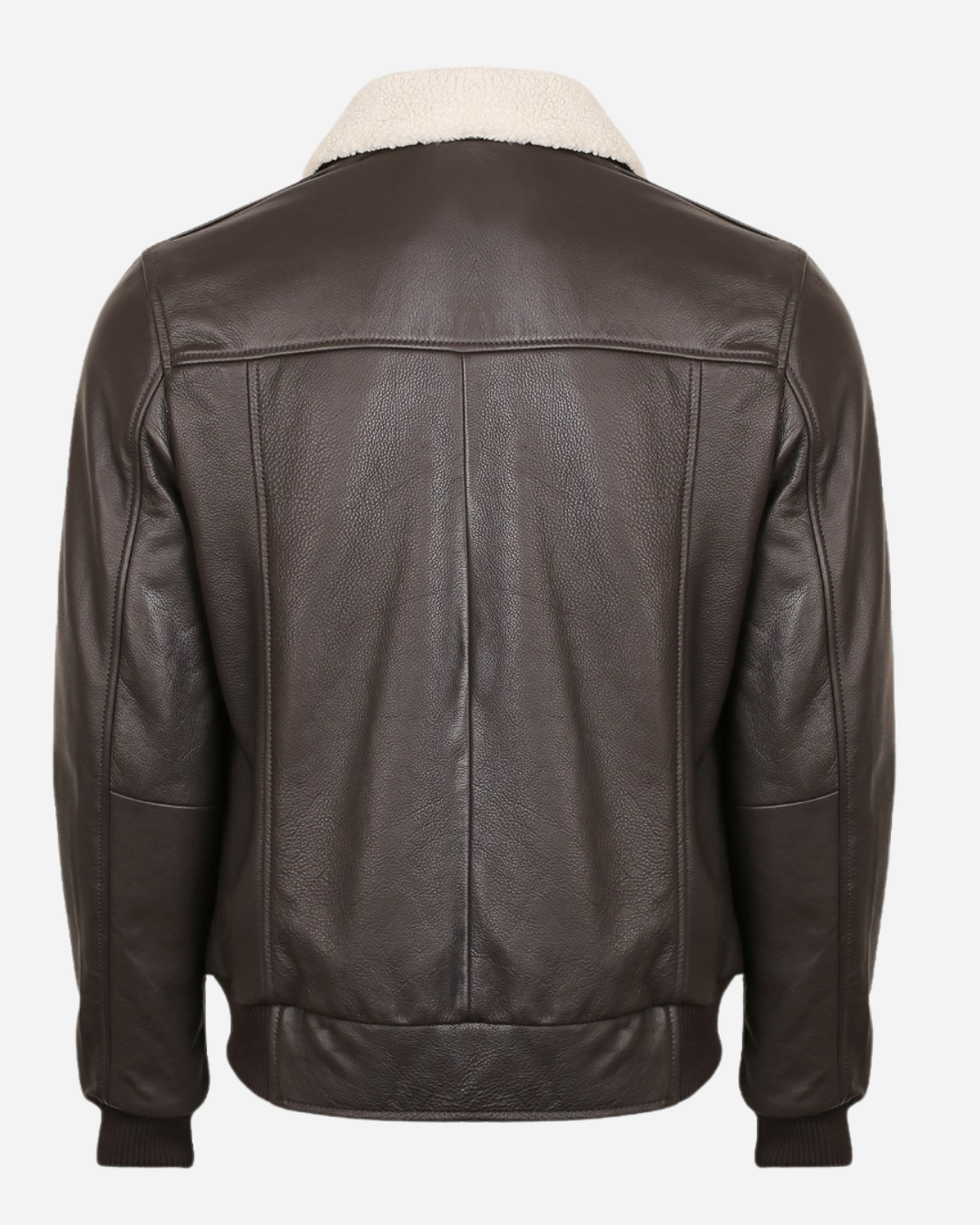 Boreal Bomber Brown Leather Jacket