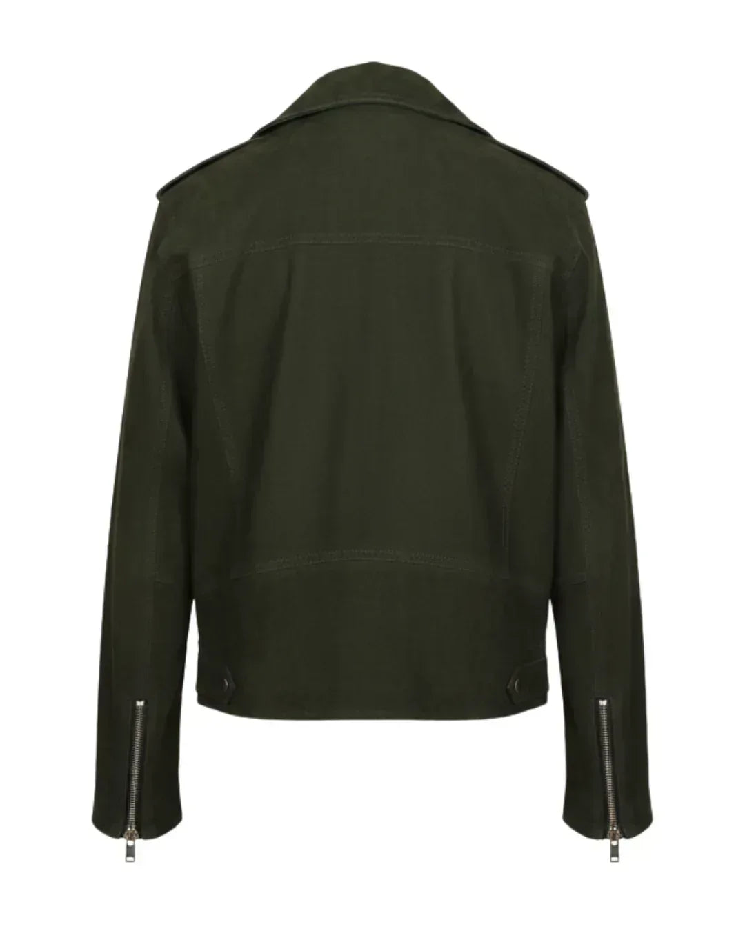 Forest Line Leather Jacket - Glacier Leather