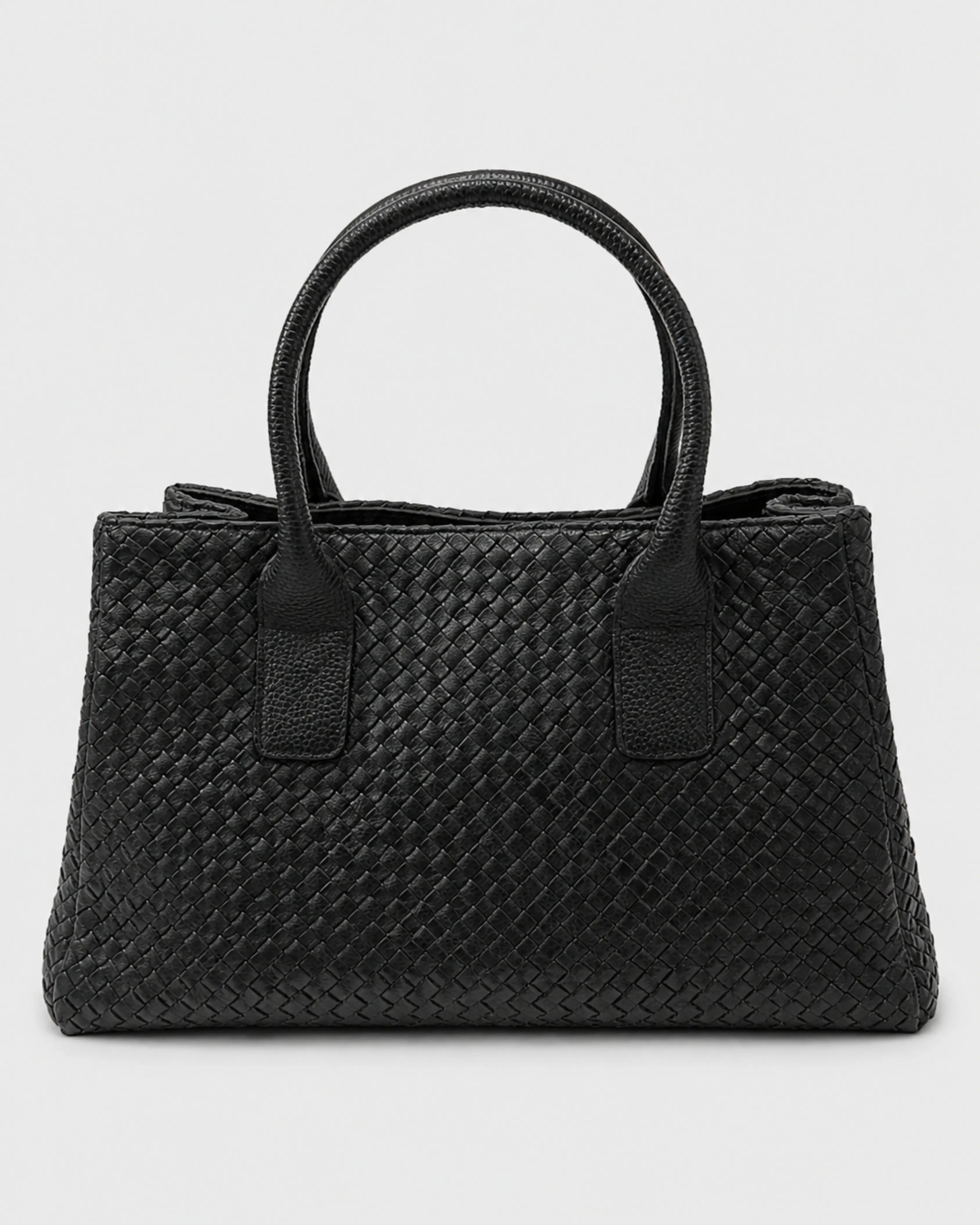 women-heritage-leather-weave-tote-black