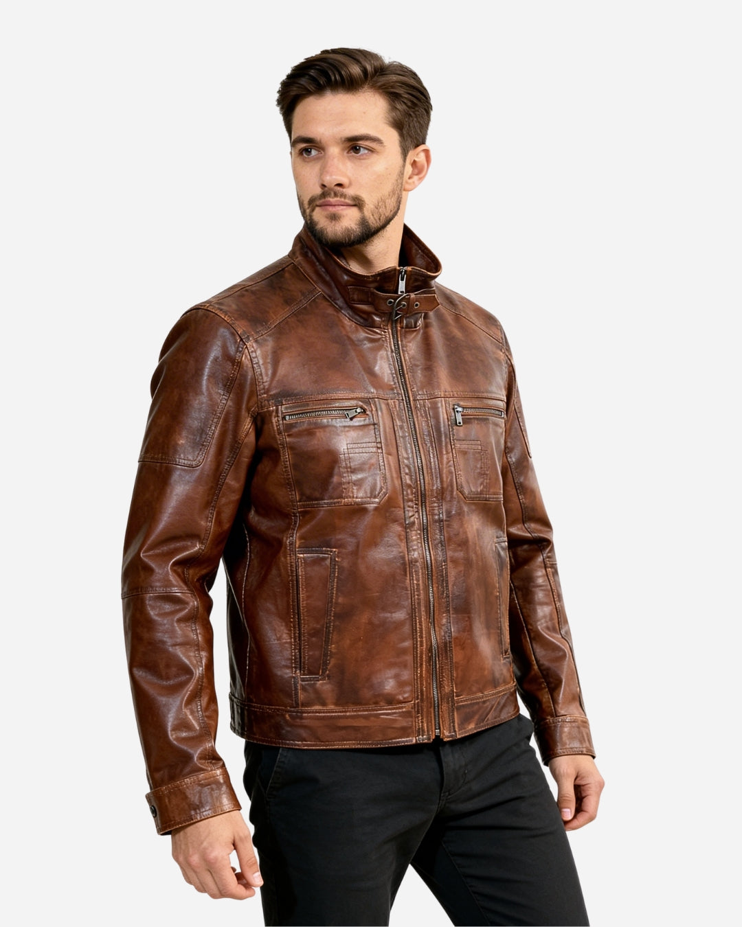 Vintage-Rider -Leather-Jacket