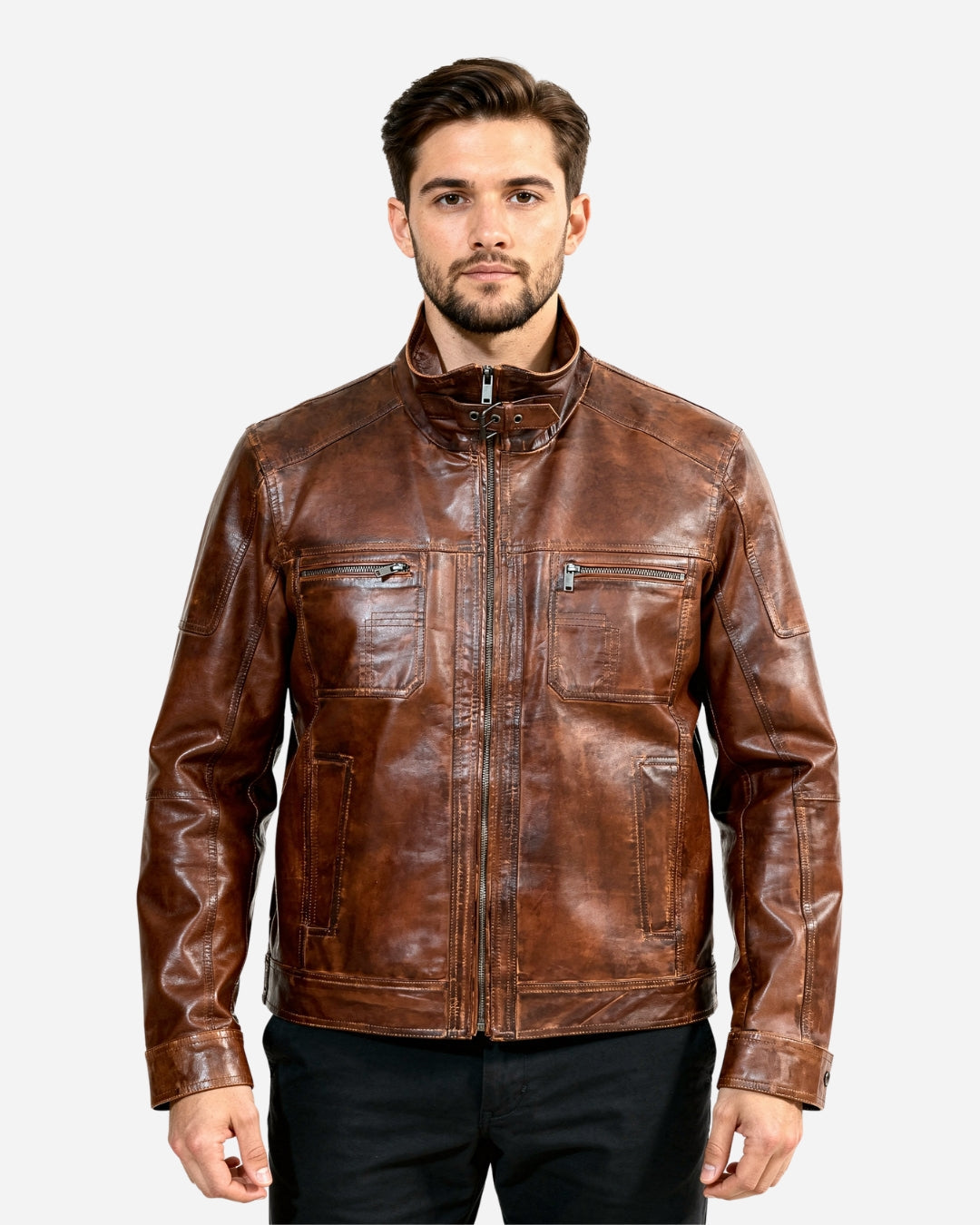 Vintage-Rider -Leather-Jacket